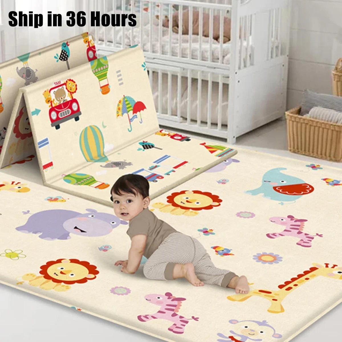 Non-toxic Foldable Baby Play Mat Puzzle Educational Children's Carpet in The Nursery Climbing Pad Kids Rug Activitys Games Toys