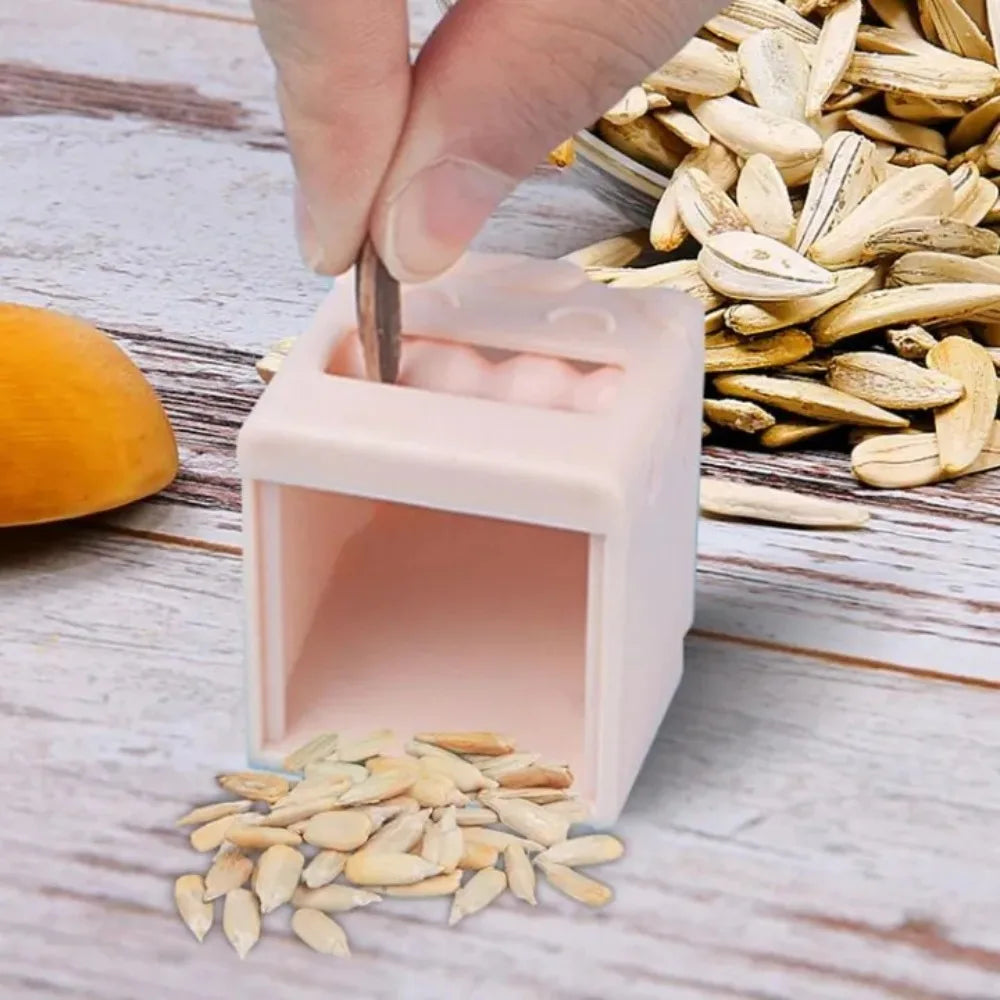 Automatic Melon Seed Peeler Useful Shelling Machine Household Kitchen Tools for Sunflower Melon Seed Lazy Opener Nutcracker