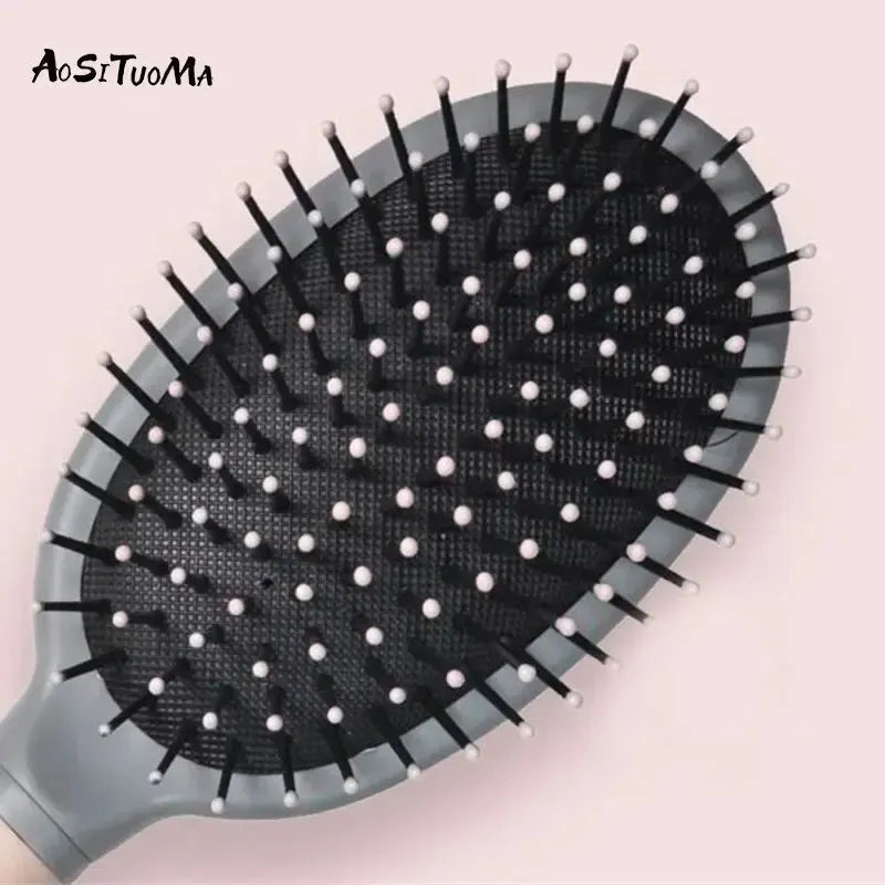 Detangling Hair Brush for Wavy/Curly Hair -Massage Wet Hair Comb for Detangling, Wet/Dry/Oil/Thick Hair-Gentle on Scalp and Hair