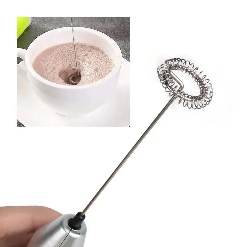 Mini Electric Whisk Household Handheld Mixer Milk Beater BakingTools Kitchen Supplies Cream Whipping Whip The Eggs With Cream