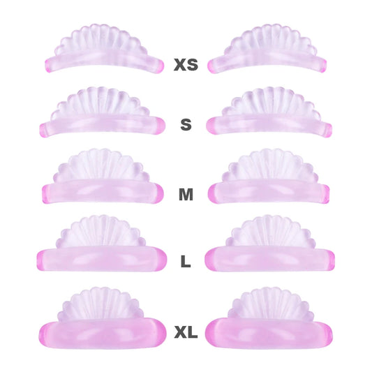 5 Pair 5 Size Lash Lift Silicone Pads Eyelash Perm 3D Curler Eye Patches  Applicator Tools Eyelashes Extension Accessories