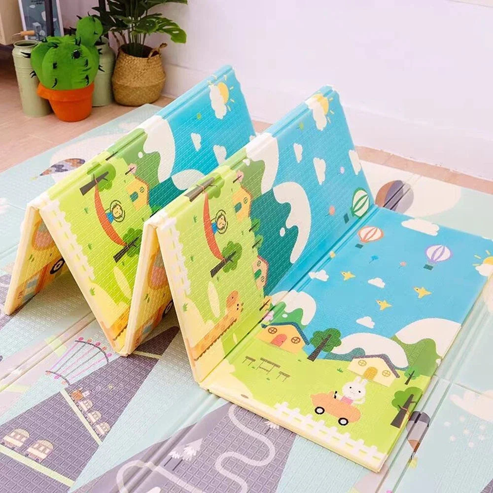 Non-toxic Foldable Baby Play Mat Puzzle Educational Children's Carpet in The Nursery Climbing Pad Kids Rug Activitys Games Toys