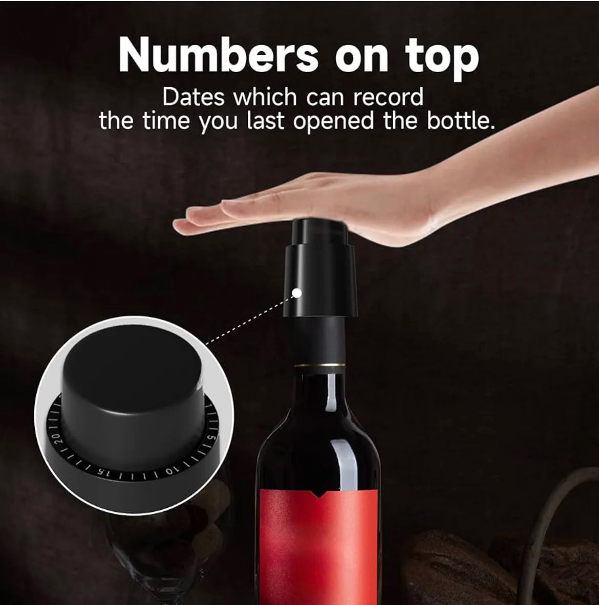 Automatic Wine Corkscrew with Air Pump Foil Cutter Vacuum Stoppers Rechargeable Vino Bottle Openers Set 4pcs Kitchen Acceesories