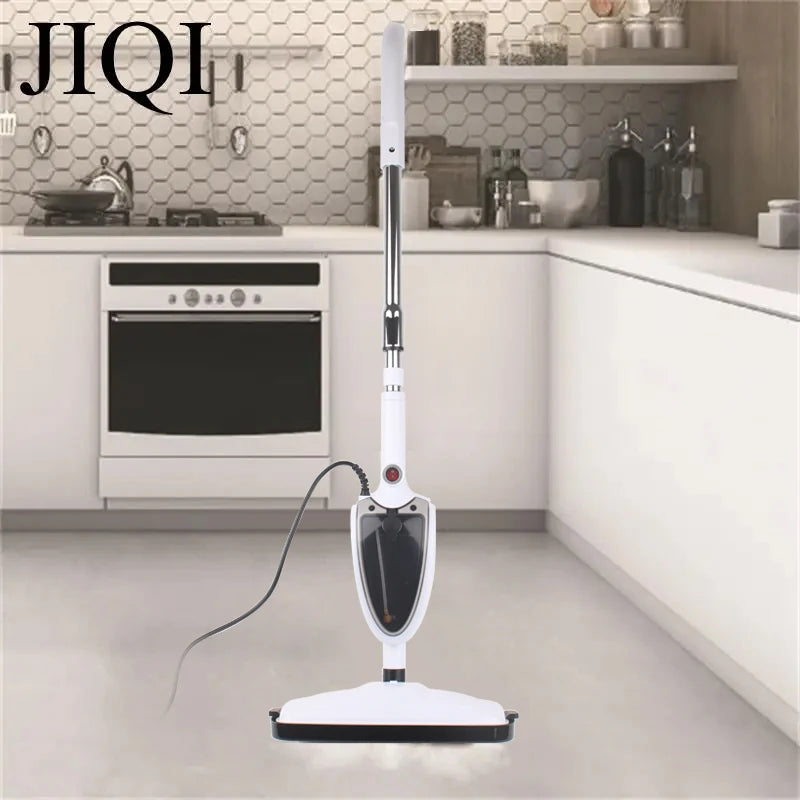 JIQI 1200W Multifunctional Steam mop High temperature sterilization Household mite removal Steam cleaner 220V EU plug