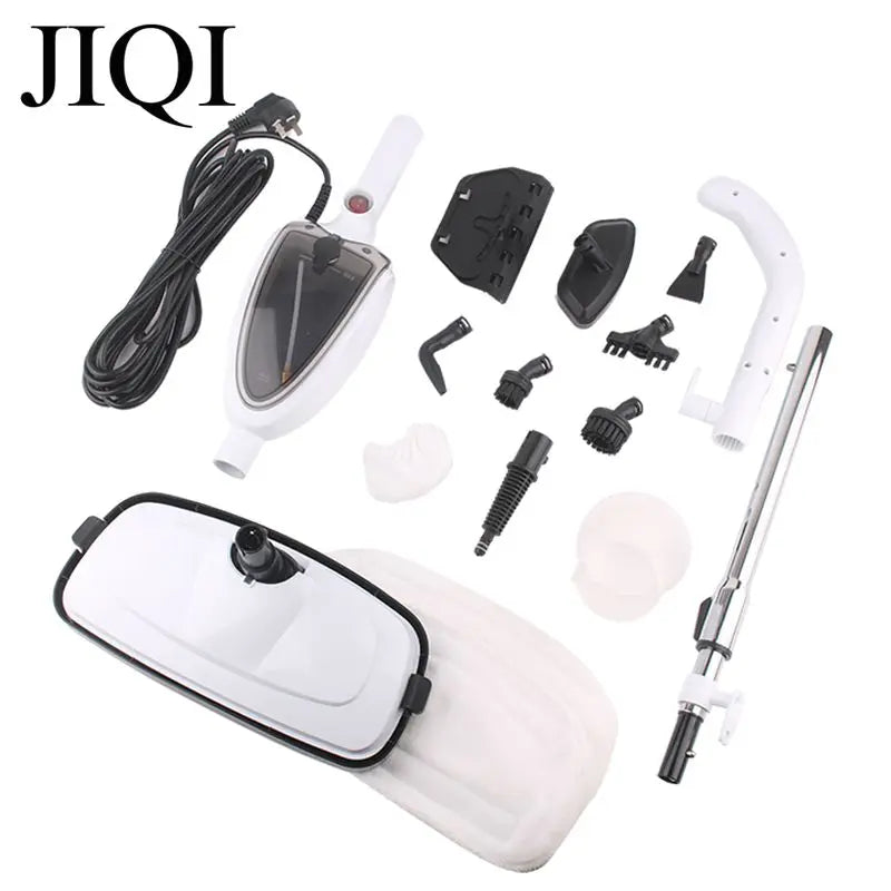 JIQI 1200W Multifunctional Steam mop High temperature sterilization Household mite removal Steam cleaner 220V EU plug