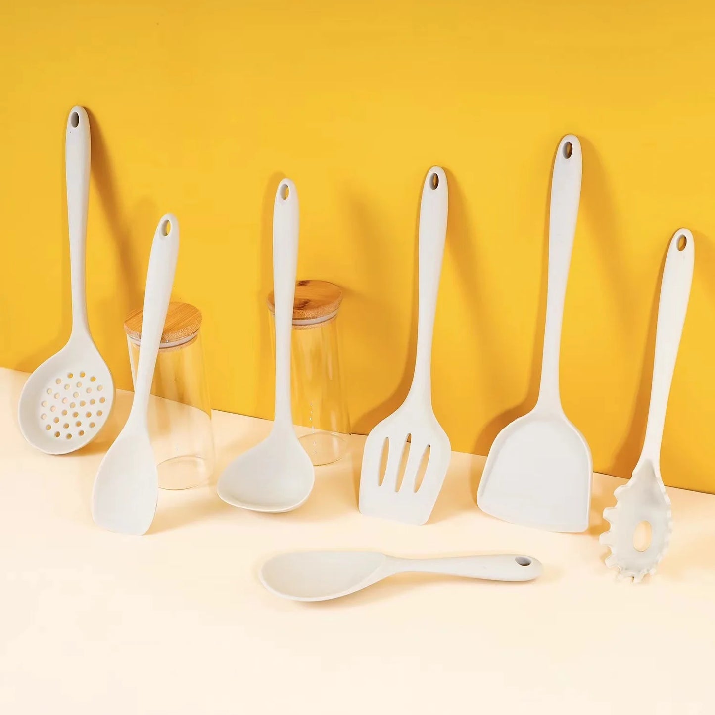 Silicone Kitchen Cooking Utensils Spatula Pasta Cookware Set Cooking Accessories Kitchen Utensils Kitchen Tools Kitchen Gadgets