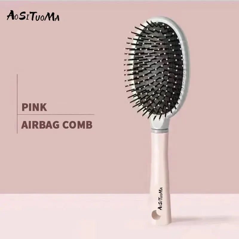 Detangling Hair Brush for Wavy/Curly Hair -Massage Wet Hair Comb for Detangling, Wet/Dry/Oil/Thick Hair-Gentle on Scalp and Hair