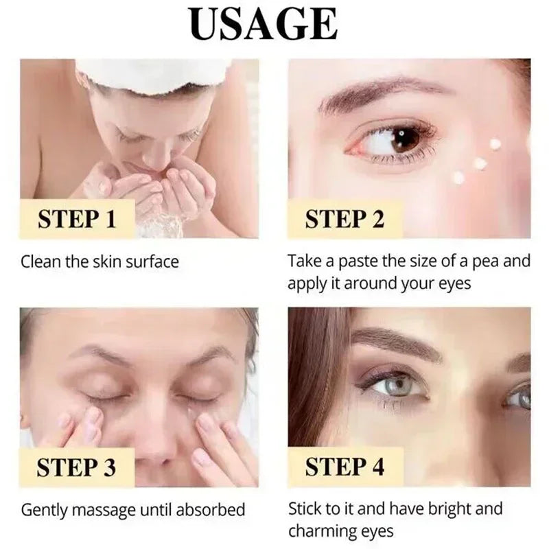 Anti Dark Circle Eye Cream Reduces Dark Circles Eye Remover Eye Bags Tightens Skin Moisturizes Skin Massages Essence Eye Care