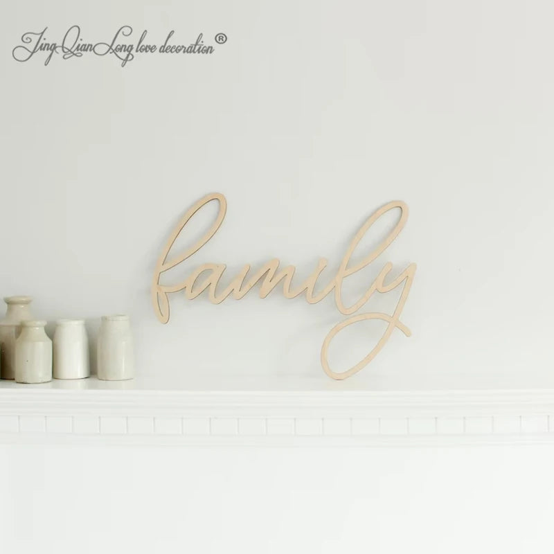 Personalized custom production large size  Personalized Wooden Name Sign, Wood Letters, Wall Art Decor for Nursery or Kids Room