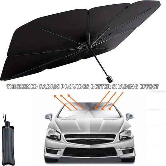 Car Front Windshield Sunshade Umbrella Summer Sun Protection Sunshade Blocking Car Interior Cooling Supplies