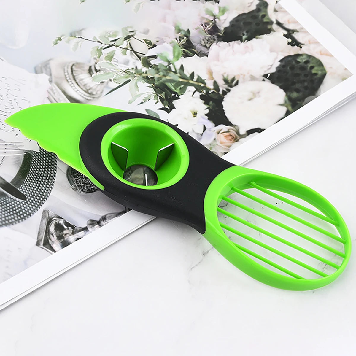 3 in 1 Avocado Slicer Cutter Enucleator Shea Corer Fruit Peeler Pulp Separator Avocado Knife Kitchen Acceesories Gadgets Tools