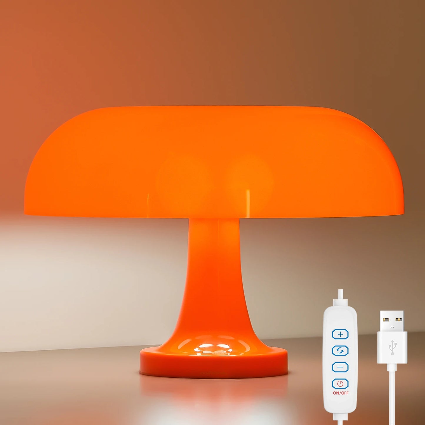 Modern Bauhaus Art Table Lamp Ancient Danish Designer Mushroom Lamp Homestay Living Room Bedroom Night Light