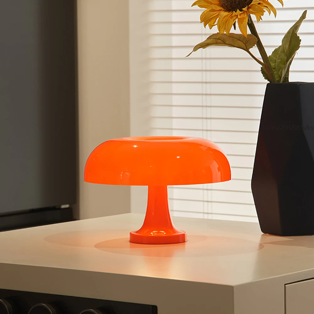 Modern Bauhaus Art Table Lamp Ancient Danish Designer Mushroom Lamp Homestay Living Room Bedroom Night Light