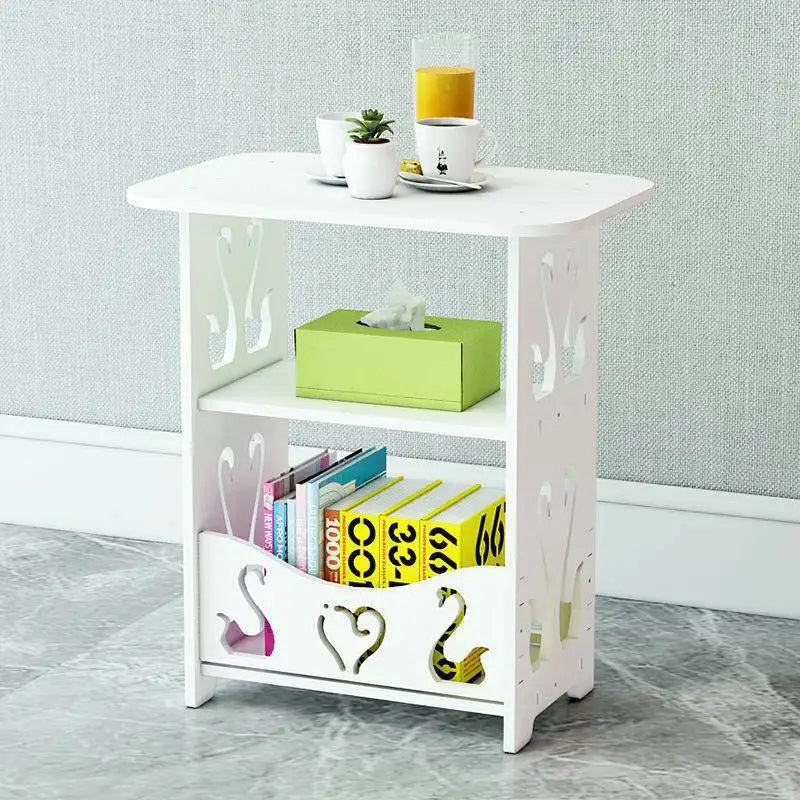 Bedside Table Bedroom Bedside Table A Few Simple Modern Household Ins Wind Bedroom Storage Bedside Rack