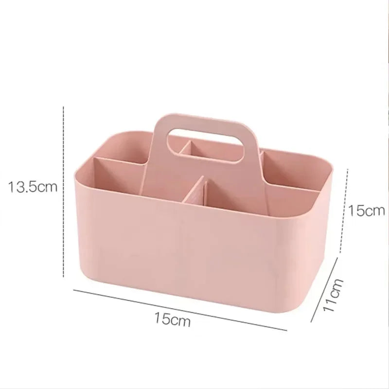 Desktop Organizer Box Can Be Superimposed Cosmetics Division Multi-functional Storage Box Bedroom Table Portable Storage Box