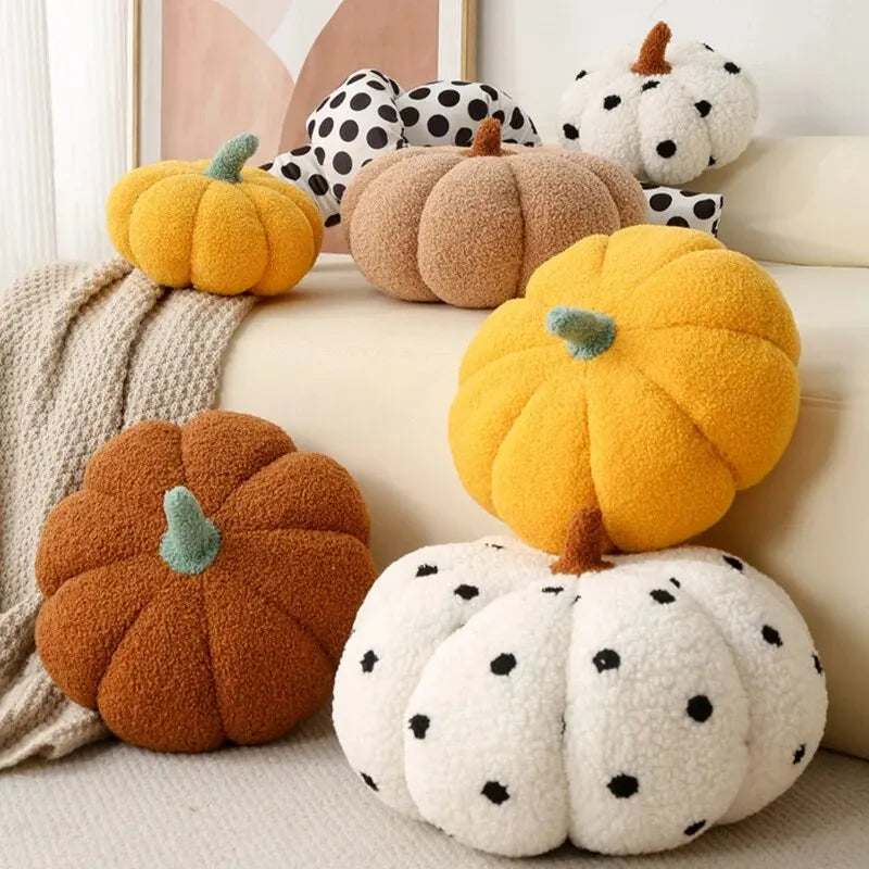 Pumpkin Pillow Plush Toy Creative Sofa Bedroom CushionHome Decoration Halloween Gift Christmas, Halloween, ThanksgivingGift